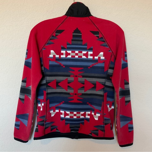 Ralph Lauren Active Tribal Aztec Print Quilted Full Zip Lightweight Jacket XS - Picture 4 of 16